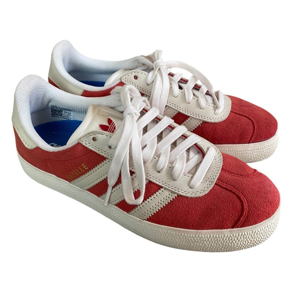 Adidas Gazelle ADV Red Better Scarlet Skate Sneaker Shoes W 8 / M 7 - Picture 2 of 7